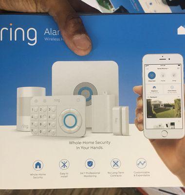 Did you know that Ring had a security system?  Automate your home. It will save you money