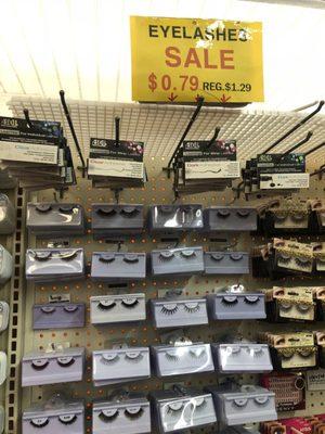 Eyelashes on sale