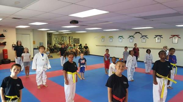 6-10 yr. old class. They keep me motivated.