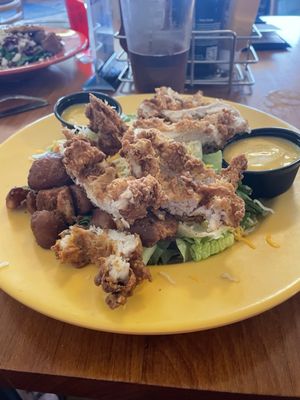 Southern Fried Chicken Salad