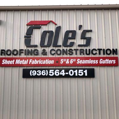 Cole's Roofing