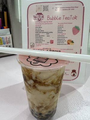 Brown sugar bubble tea