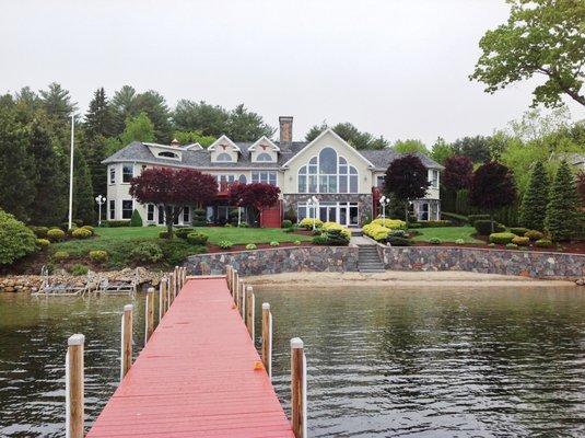 Luxury Home we listed and sold on Governors Island, Gilford NH Lake Winnipesaukee