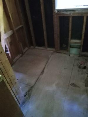 Shower tub floor