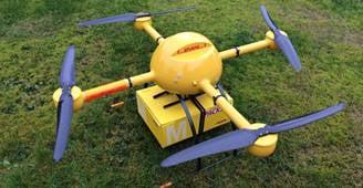 Drones for fast delivery in remote areas