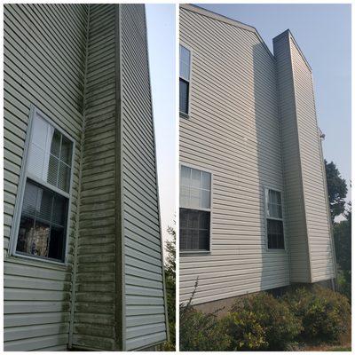 Before and after, great results lets get your home looking its best!