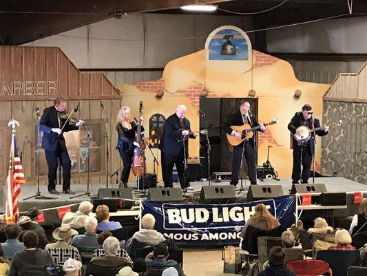 Cedar Hill performing at the 2019 Agri-Country Bluegrass Festival.