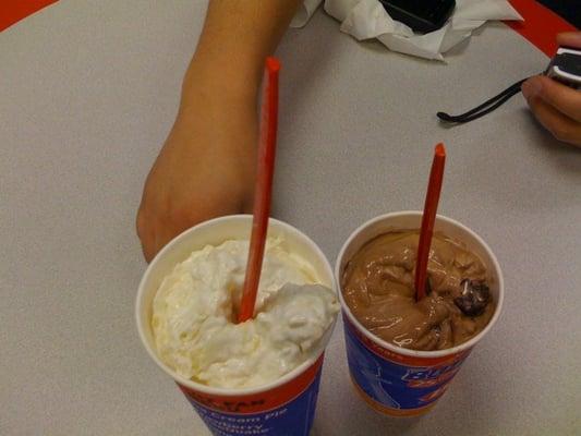 Hawaiian & choc xtreme blizzards