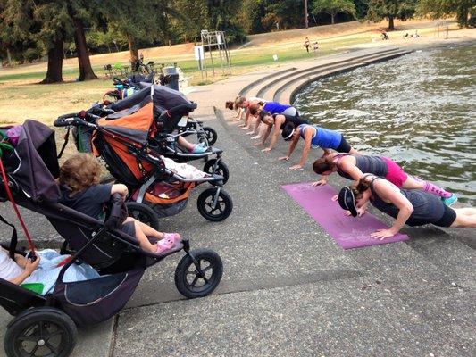 Stroller Strides, Seward Park