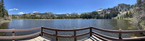 Panorama from one of the fishing docks.