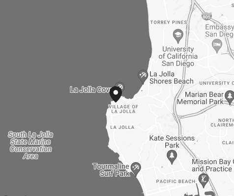 We are centrally located in beautiful La Jolla, California