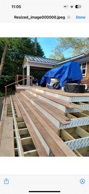 Rebuilding of deck