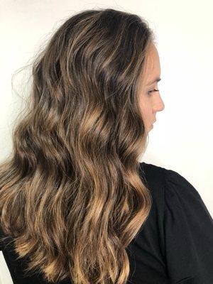 Full balayage and lowlight by Jenny