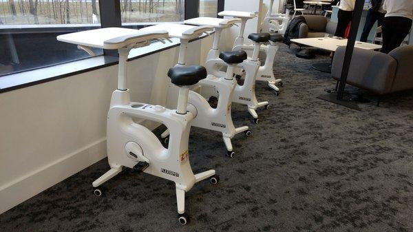 I want one of these bike desks.