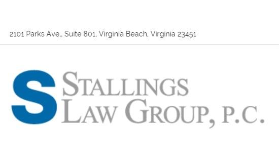 Stallings Law Group, P.C. serves clients with family law, personal injury, and criminal defense matters throughout Virginia.