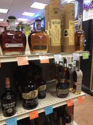 Nice selection of Bourbons