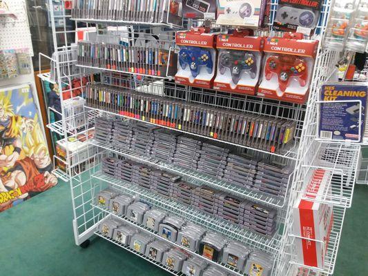 Lots of Nintendo games.