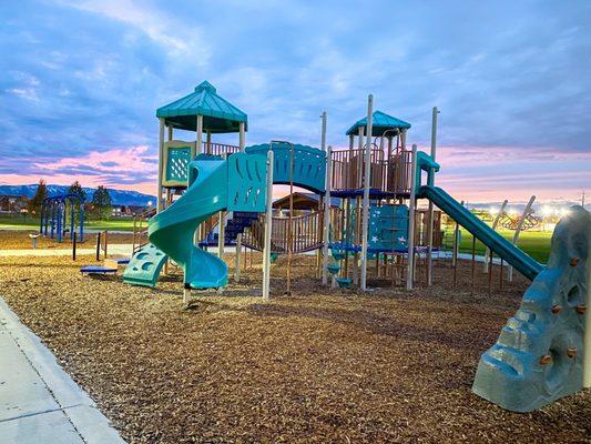 Turquoise/Teal playground