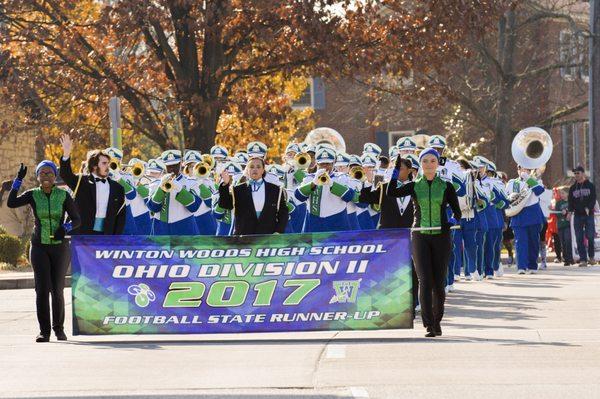 Springfield TWP Home of the Winton Woods High School Marching Band - Celebrating the Gift of Music