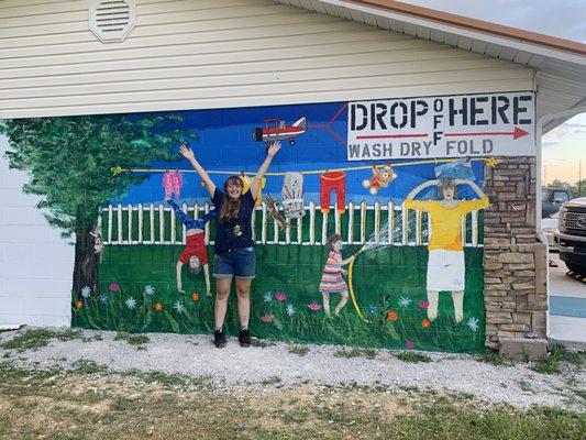 Katie has finished the mural!!!