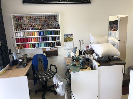 Tailoring /sewing section