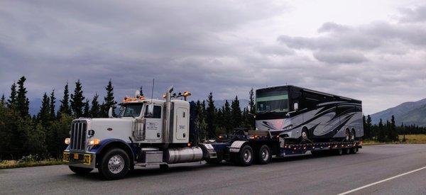 Ben's Towing uses a Landoll trailer to protect hauled equipment.