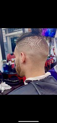 High skin fade