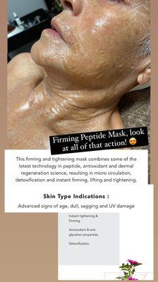 Firming Peptide Mask