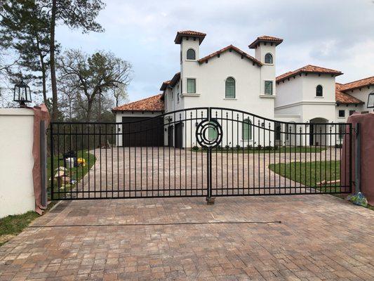 Alma's Wrought Iron.  We specialize in modern glass and traditional  wrought iron staircases and balconies.  Call us at 732-722-1117