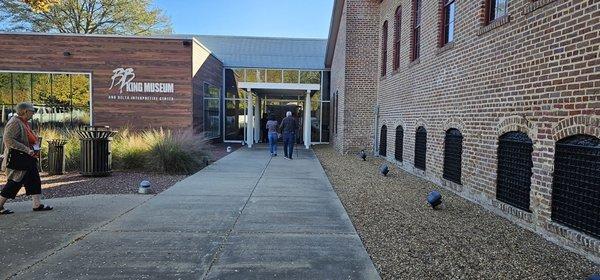 Entrance to B.B. King Museum