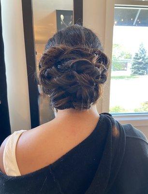 Prom updo