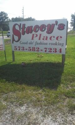 Sign of Stacey's Place