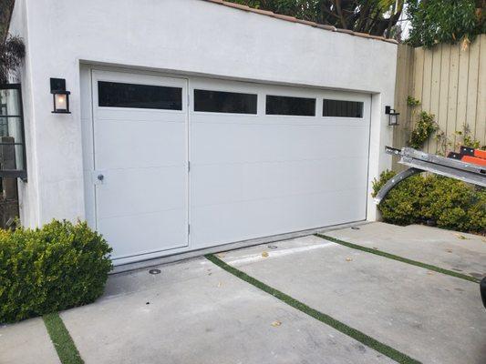 one piece garage door