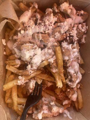 Chicken Shawarma Fries