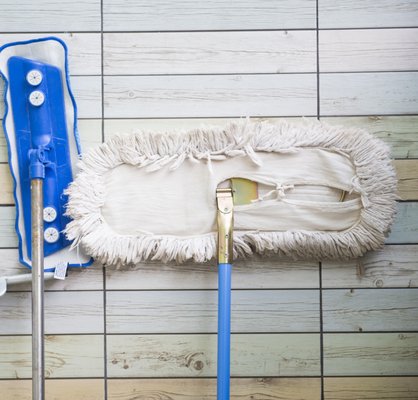 We offer dry and wet mop services!