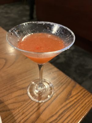 Strawberry martini