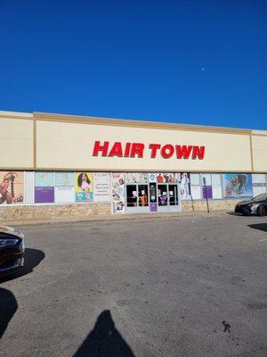 Outside of Hair Town