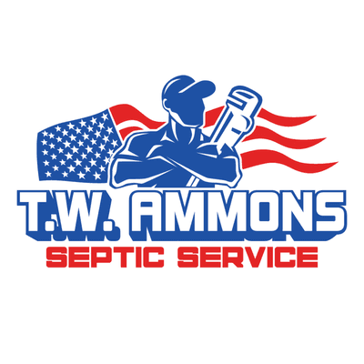 The T.W. Ammons Septic Service Logo - 2017