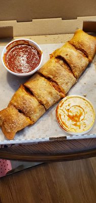 My choice - A new item =Chicken parmesan stromboli Small $ 7.49