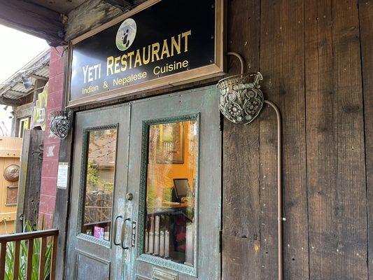 Exterior of Yeti Restaurant at Jack London Village in Glen Ellen.