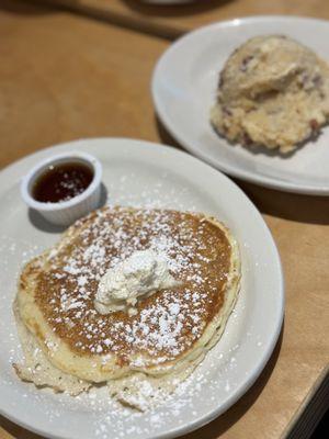 5.29.23 cupcake pancake and red potato mash.. meh