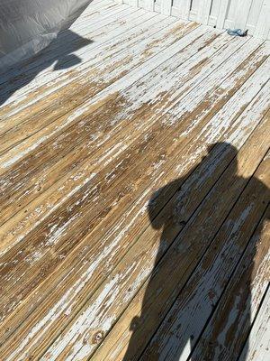 If your deck is in disrepair