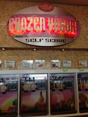 Frozen yogurt here :)'