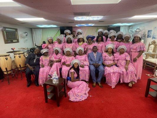 SENIOR PASTOR AND THE WOMEN FELLOWSHIP