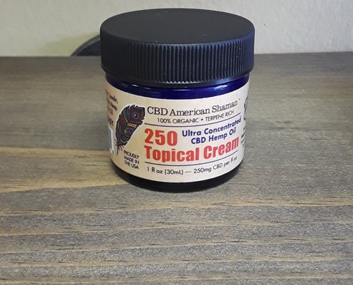 Topical cream to help relieve pain