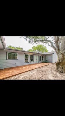 Full exterior and interior painting , custom deck and new windows and doors  thru out the house.