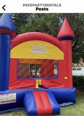 Large Commercial Grade 15x15ft Bounce House