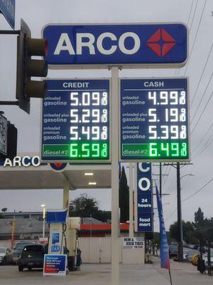 Arco Gas Station