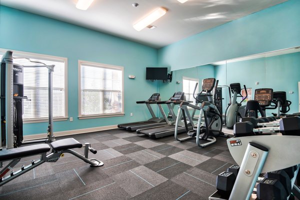 Sweat off the day's stress in our awesome fitness center!