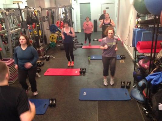 SBF HIIT classes are very popular. Great way to lose fat and increase lean muscle. It's great for all fitness levels!